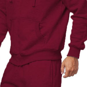 Pull en molleton de polyester pour hommes, pantalons de survêtement et sweat à capuche unisexe de haute qualité avec logo personnalisé, ensembles de survêtements de jogging - Product Image 3