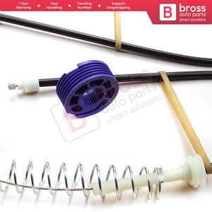 ชุดซ่อมแซมกระจกหน้าต่าง BWR989ด้านหน้าขวาสำหรับ MK1 3D ม้า W12 V8 V6 2002-2016 SWB LWB 3D1837462 Bross - Product Image 6