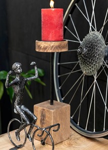 Wooden Six Column Candle Holder Suitable For Home Decor Table Centerpiece And Festive Lighting Handcrafted From India - Product Image 6