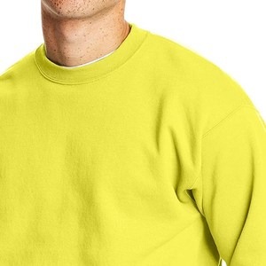 Venta al por mayor 2026 nuevo polar cuello redondo sudaderas manga larga hombres Jersey hombres sudadera sin capucha servicio OEM diseño sudaderas con capucha - Product Image 6