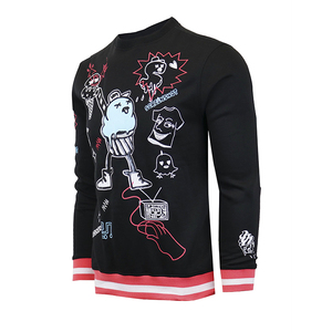 Sweat-shirt à capuche athlétique personnalisé pour homme en polaire à manches longues avec poches UPF 50+ Hiver 100% coton Écologique Pêche - Product Image 5