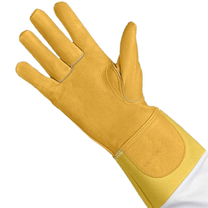 ถุงมือหนังคุณภาพพรีเมียมแบบกำหนดเองได้ แขนยาว ระบายอากาศ แห้งเร็ว ทนต่อการฉีกขาด สำหรับเลี้ยงผึ้ง จากโรงงาน - Product Image 3