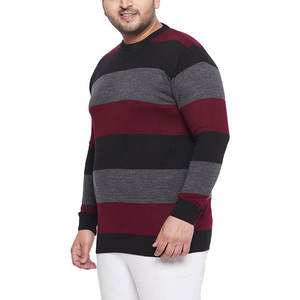 Fabricant personnalisé chandails pour hommes en coton et laine dernier style chandails pour hommes 2024 nouveauté chandails pour hommes - Product Image 4