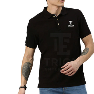 เสื้อโปโลชายคุณภาพสูง ผ้าฝ้าย ระบายอากาศได้ดี เสื้อโปโลลำลอง รับสกรีนโลโก้ มีไซส์ให้เลือกตามต้องการ - Product Image 5