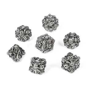 Bộ Xúc Xắc Kim Loại Rỗng Bán Sỉ Từ Nhà Máy Bộ Xúc Xắc DND Đa Diện Bạch Tuộc Cthulhu Cho Trò Chơi Trên Bàn Dungeons Và Dragons - Product Image 6