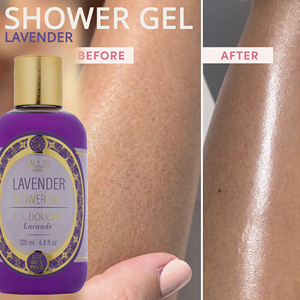 Smooth Healthy Skin Daily Cleansing Moisturizing <b>Lavender</b> Shower Gel Gentle Hydrating Body Wash Soft Natural Shower Care - Product Image 4