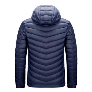 Veste matelassée pour hommes avec col montant Offre Spéciale veste à bulles personnalisée pour l'hiver veste d'extérieur à capuche sur mesure vente en gros - Product Image 3