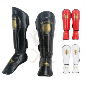 Jambières de boxe de haute qualité, protège-tibias élastiques résistants à la déchirure MMA Protège-tibias de kickboxing haut de gamme - Product Image 3