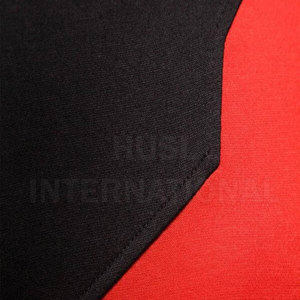 Wholesale Custom Long Sleeve Dropped Shoulders Heavyweight Cropped Fit <b>Wool</b> Blend Knitted Hoodie - Product Image 4