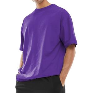 Listo Stock camiseta de talla grande ropa de hombre algodón recortado Boxy camiseta hombres camiseta de gran tamaño fabricado por Hawk Eye Sports - Product Image 1