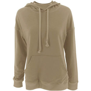 100% coton et polaire femmes à manches longues pull Fit Slim décontracté femme sweats à capuche en gros meilleur prix bas - Product Image 2