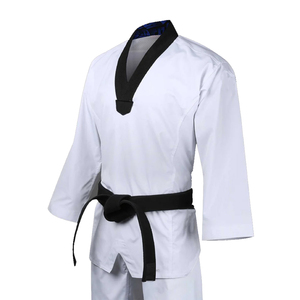 Uniforme de Taekwondo para hombre de colores sólidos hecho profesionalmente, nuevo diseño, gran oferta, ropa de artes marciales - Product Image 3