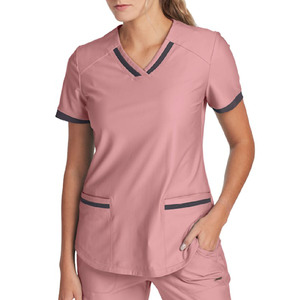 Uniformes Médicos con Logotipo Personalizado, Uniformes de Hospital Transpirables, Suaves y Ligeros, Uniformes Quirúrgicos para Enfermeras de Salón de Belleza - Product Image 2
