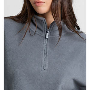 Sudadera de invierno cálida de gran tamaño para mujer, ropa de calle, sudaderas holgadas de lana de algodón - Product Image 4