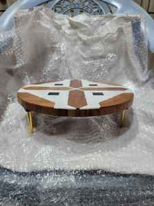 Amira ที่ตั้งเค้กทำจากไม้เรซินของสะสมพร้อมถาดโชว์ขนมแฮนด์เมดของตกแต่งโต๊ะสำหรับงานแต่งงาน - Product Image 4