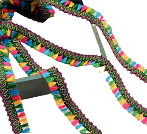 Custom Year Charms 2019 Single Color Graduation Wholesale 5yards/lot <b>Bead</b> Tassel Tassels Trim Lace Fringe - Product Image 1