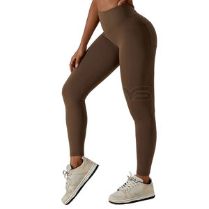 Taille haute Nylon Athlétique Yoga Pantalon Femmes Gym Fitness Workout Leggings ODM Impression Personnalisée Plus La Taille Sexy Yogini - Product Image 1
