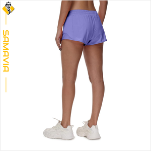 Pantalones cortos para mujer Pantalones cortos para correr de secado rápido para mujer Pantalones cortos ligeros transpirables para dama para entrenamiento Listo para enviar EU, US Trend - Product Image 2
