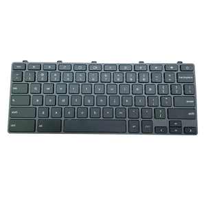 Teclado de ordenador portátil 00D2DT para DELL Chromebook 3100 3110 3400 5190 00D2DT PK132FG2A00 2017/698 US negro con marco nuevo - Product Image 1