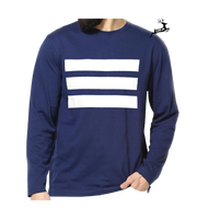 Vente chaude 100% coton hommes T-shirt à manches longues conception personnalisée avec impression de football mignon matériau mince article d'exportation à bas prix