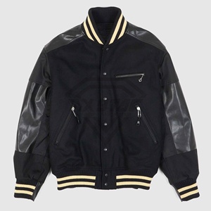 Letterman Broderie Varsity Vestes Hommes Femmes Streetwear Haute Qualité Custom Made Baseball Latest2025 Custom Varsity Jacket Hommes - Product Image 1