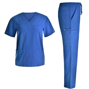 Premium Quality Hospital Medical <b>Uniform</b> <b>Scrub</b> Sets Broadcloth Fabric Women's Customized Colors Custom Logo OEM Service - Product Image 5