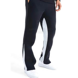 Pantalons de survêtement décontractés personnalisés, coupe ample, de haute qualité, 100% coton, respirant, écologique, prix de gros pour hommes - Product Image 6