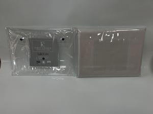 <b>Clear</b> PVC Home Textile Packaging <b>Bag</b> with Snap Closure | Transparent Pillowcase & Bed Sheet Storage <b>Bag</b> - Product Image 1