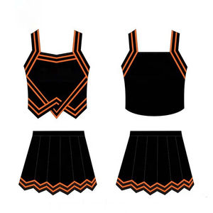Tenues de cheerleading légères, unies, de haute qualité, à séchage rapide pour femmes adultes - Product Image 6