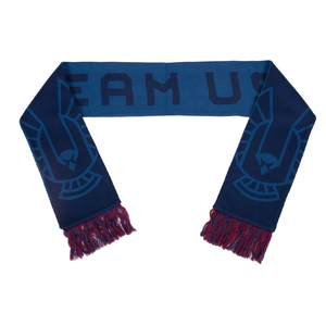 Écharpes longues de sport en gros Écharpe pour fans de football en tricot pour clubs de football Écharpes de football de rugby personnalisées tricotées - Product Image 2