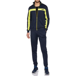 Survêtement ajusté régulier Ensemble de survêtements pour hommes Survêtement à sublimation à rayures latérales 2026 - Product Image 1