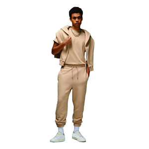 กางเกงวอร์มสำหรับผู้ชายกางเกงวอร์มผ้าฝ้ายสำหรับใส่วิ่งออกกำลังกายมีโลโก้ออกแบบได้ตามต้องการ - Product Image 3