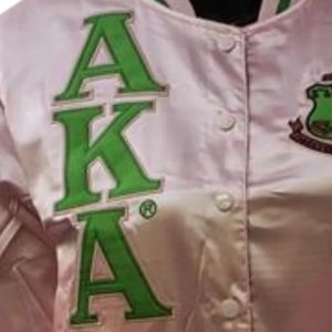 Pink Satin <b>Jacket</b> Women Varsity Style Bomber <b>Jacket</b> Fashion Casual Outerwear Button Front Streetwear Apparel Stylish Wholesale - Product Image 4