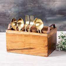 Handi ชุดเครื่องมือทำอาหารทำจากไม้ชุดเครื่องใช้บนโต๊ะอาหารงานไม้ธรรมชาติเป็นมิตรกับสิ่งแวดล้อม - Product Image 4