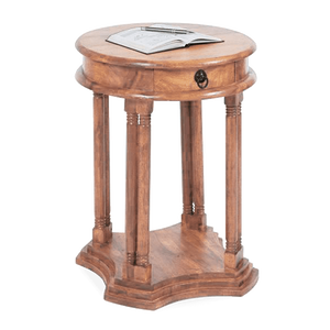 Jaipur elegante mesa de teléfono de madera maciza librería diseño elegante para uso doméstico o de oficina - Product Image 3