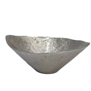 Accessoires de cuisine Bol de service en métal arrondi Super qualité Vaisselle et vaisselle Bol de service alimentaire avec support Style chic - Product Image 3