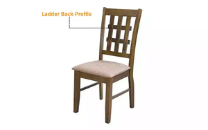 COLLECTION MALAISIENNE ENSEMBLE À MANGER EN BOIS 1 + 4 - Product Image 4