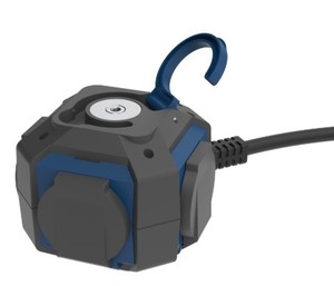 Base cubica 4T con coperchio Expert IP44 16A 1,4m (Simon PL428201) - Product Image 5