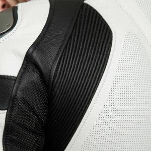 Couleur personnalisée en cuir de vachette pour moto, combinaisons en cuir de course pour le sport, course à grande vitesse en cuir véritable pur - Product Image 3