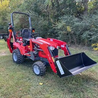 Mini Tractor Agrícola 4x4 con Cargador, Motor de 25HP, Origen DE