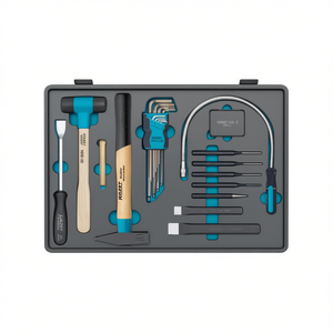 Juego de 22 Piezas de Martillos, Llaves Allen y Cinceles Hazet para Uso Profesional - Product Image 2