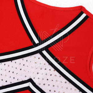 ชุดเชียร์ลีดเดอร์ผ้านุ่มใส่ฝึกซ้อมชุดเชียร์ลีดเดอร์ออกแบบเอง - Product Image 5