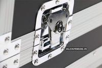 Étui de transport de haute qualité pour mélangeur, boîtier en aluminium, étui de mobilité personnalisé avec roues, protection contre les chocs des appareils numériques