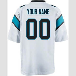 Camiseta de fútbol americano al por mayor diseño personalizado uniforme de fútbol americano 100% poliéster hombres ropa deportiva - Product Image 3