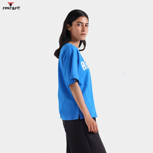 เสื้อยืดแขนสั้นคอกลมของผู้หญิงเสื้อวิ่งกลางแจ้งระบายอากาศพิมพ์ลายออกแบบได้ตามต้องการเป็นมิตรกับสิ่งแวดล้อม - Product Image 3