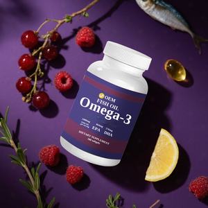 <span class=keywords><strong>Huile</strong></span> <span class=keywords><strong>de</strong></span> <span class=keywords><strong>poisson</strong></span> Oméga 3 Premium 1000mg en gélules molles, complément <span class=keywords><strong>de</strong></span> DHA pour adultes, favorise la santé cardiaque, la fonction cérébrale et la flexibilité des articulations - Product Image 2