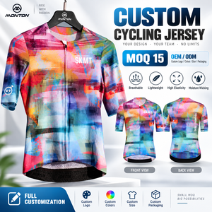 Maillot <span class=keywords><strong>de</strong></span> Ciclismo Monton <span class=keywords><strong>de</strong></span> Verano, Ligero, <span class=keywords><strong>de</strong></span> Manga Corta, <span class=keywords><strong>de</strong></span> Alta Calidad, Personalizable, Italiano, MITI, para Bicicleta <span class=keywords><strong>de</strong></span> <span class=keywords><strong>Carretera</strong></span> - Product Image 1