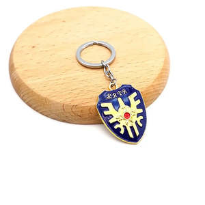<b>Anime</b>-Inspired Zelda Shield Sword and Key Door Resin <b>Keychain</b> - Product Image 4