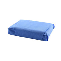Blouse chirurgicale jetable médicale Tissu non tissé Stérilisation Bleu Vert Sms/smms/smmms