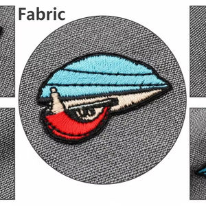 Parches Bordados Termoadhesivos Hechos a Mano, Insignia de Tela Personalizada, Bordado de Alta Densidad, Adhesivo Térmico Duradero, Decoración con Logotipo, Manualidades DIY - Product Image 5